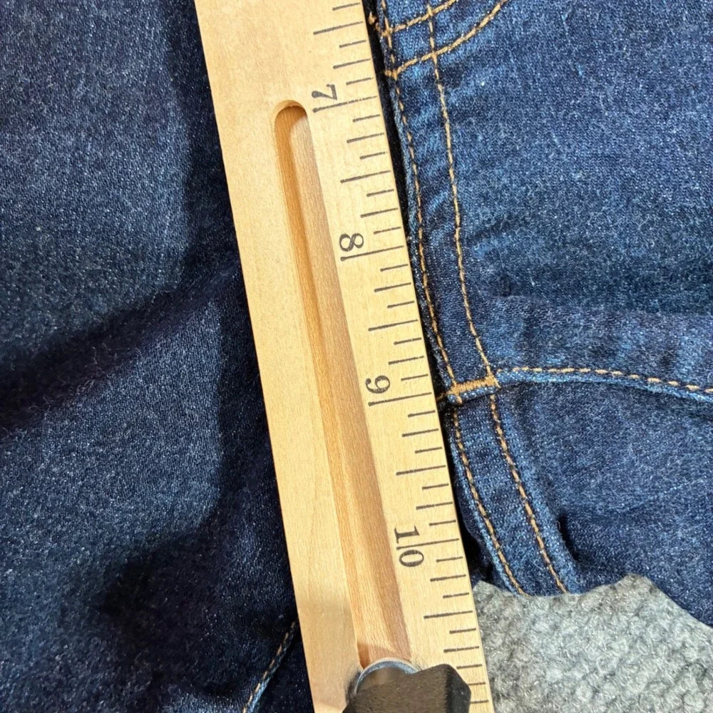 Lauren‎ Ralph Lauren Curvy Straight Jeans Womens 6 Dark Wash Blue Denim